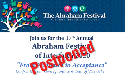 The 17th Annual Abraham Festival – April 17-19, 2020