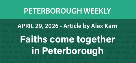 Peterborough Weekly Article