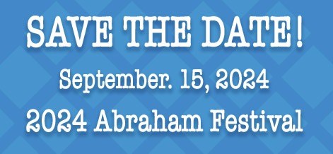 Save The Date! Abraham Festival 2024